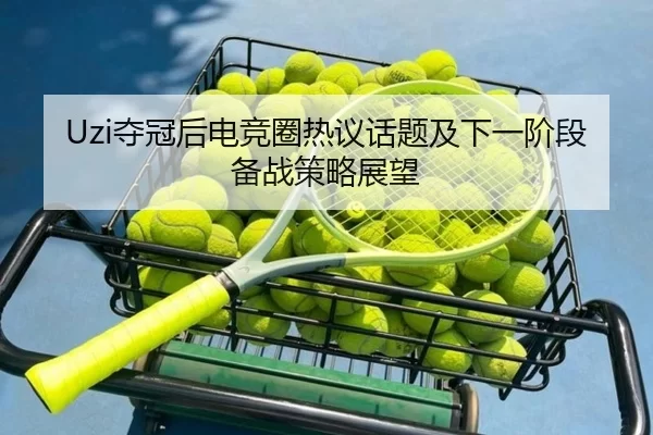 Uzi夺冠后电竞圈热议话题及下一阶段备战策略展望